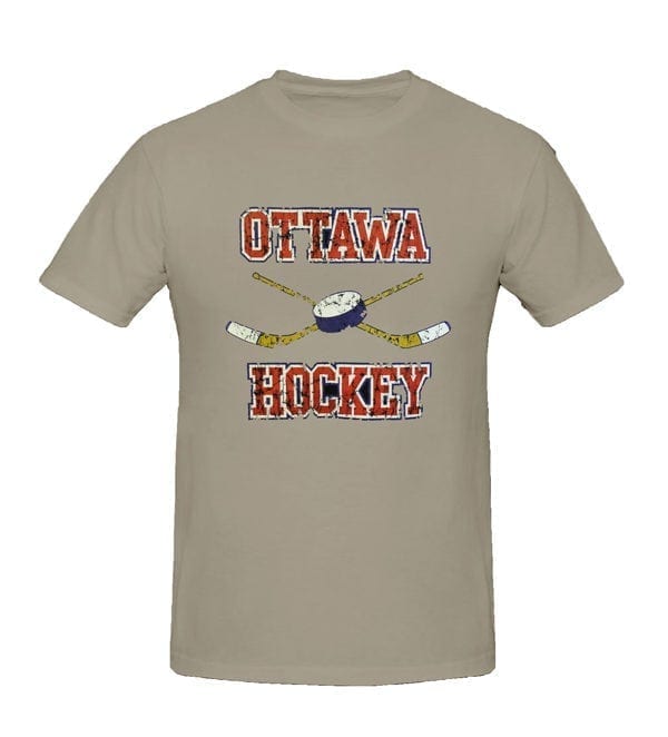 Wholesale Youth Crew Neck T-Shirts - Ottawa Hockey - Image 2