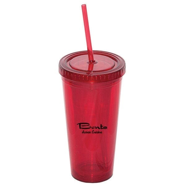 Large Tumbler With Straw - Image 7