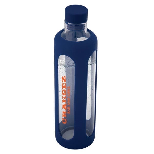 Glass Water Bottle with Silicone Sleeve