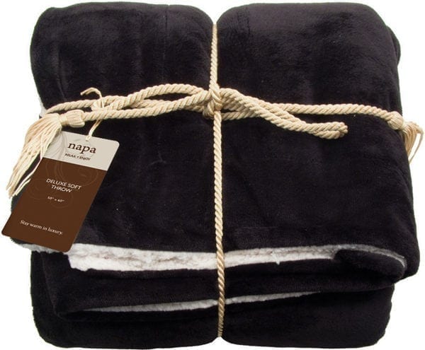Custom Luxurious Lambswool Microsherpa Throw - Image 2