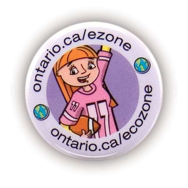 Offset Print Round Button