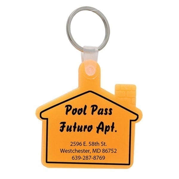 Soft House Keychain