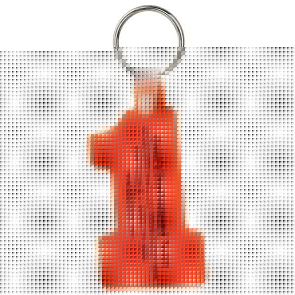 Number One Soft Keytag