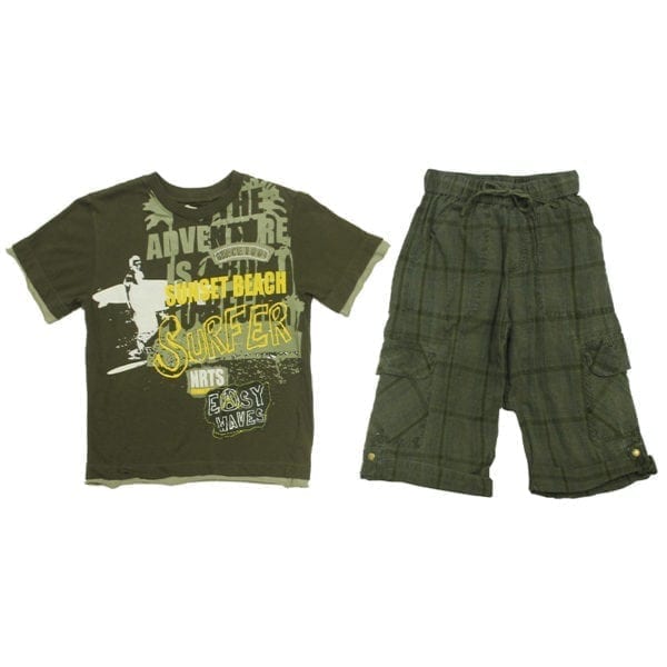 Wholesale Boy's Short And Tee Set ( Size 9-14 ) - Image 4