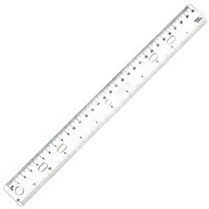 Wholesale 12” Clear Ruler