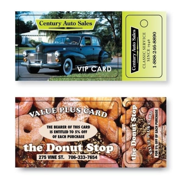 Wallet Cards - Single or Double Sided