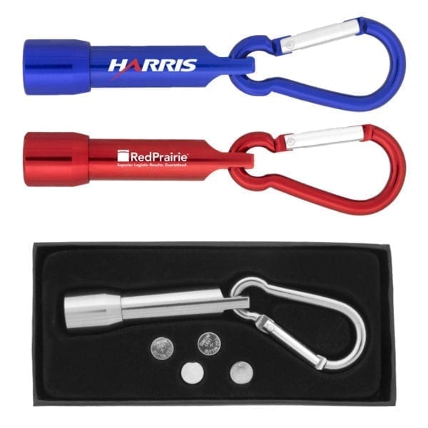 LED Flashlight on Carabiner