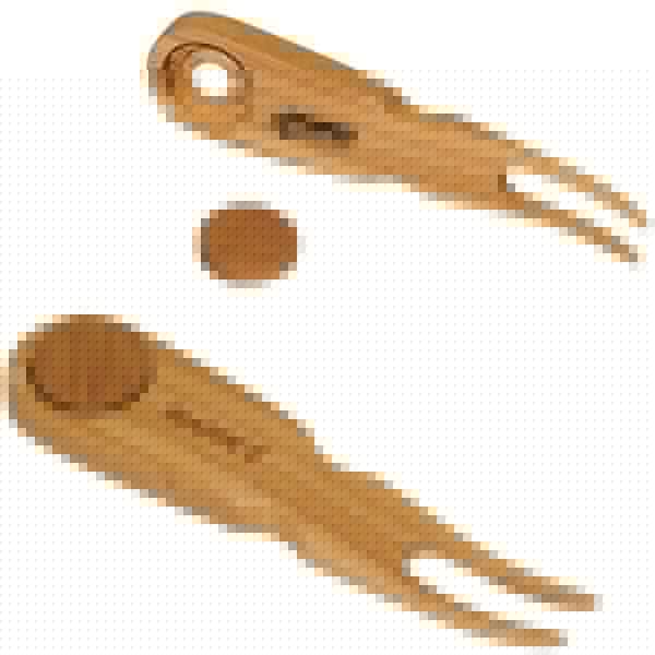 Bamboo Divot and Marker Set