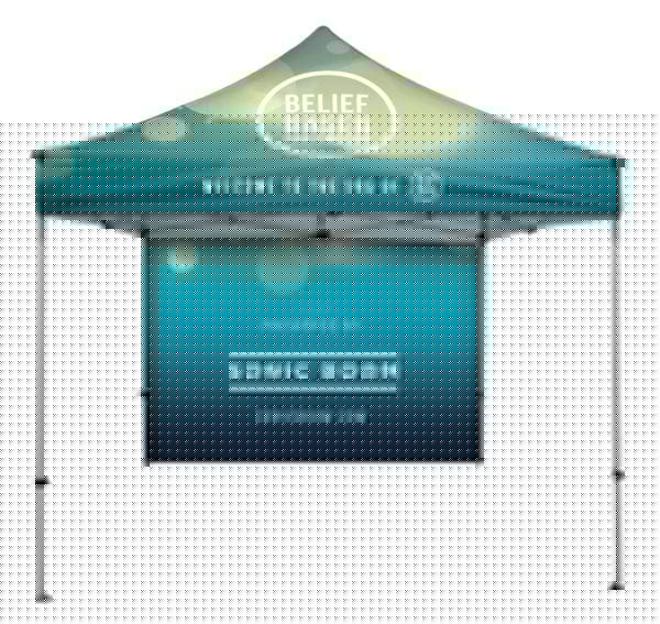 10' Square Deluxe Canopy