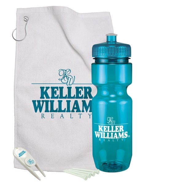 Golf Gift Set with Bike Bottle