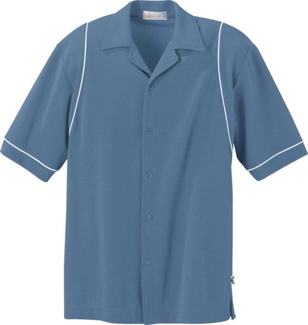 Men's Knit Ottoman Camp Shirt