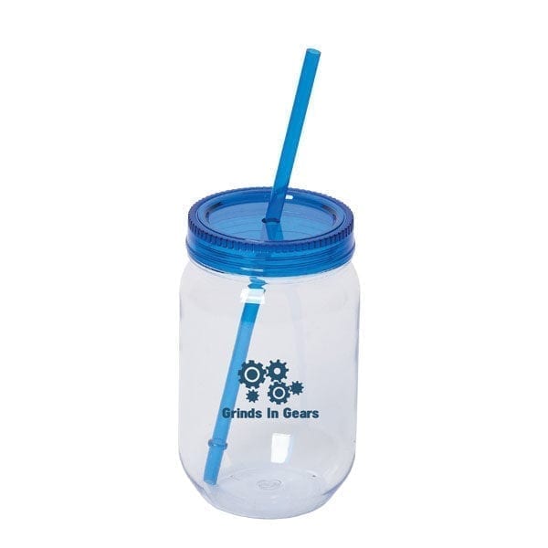 Acrylic Mason Jar Tumbler - Image 4