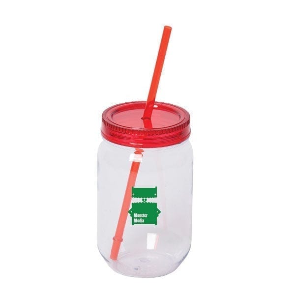 Acrylic Mason Jar Tumbler - Image 3