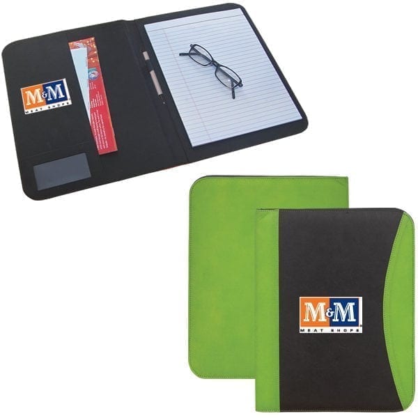 Two-Tone Non Woven Padfolio - Image 2