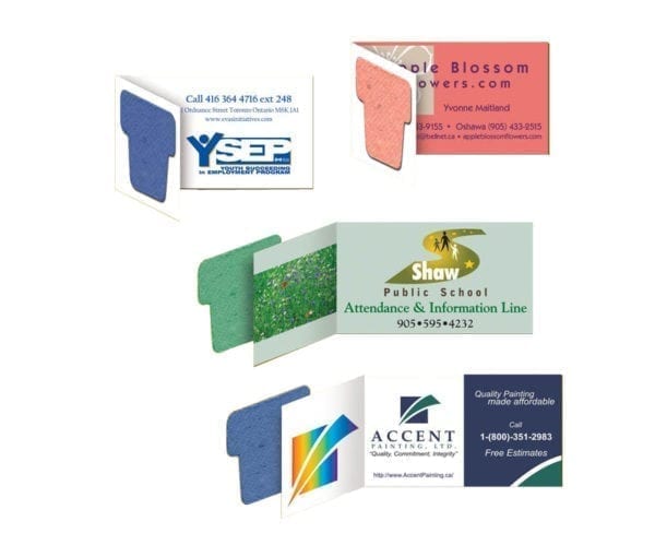 Seeded Paper Business Cards