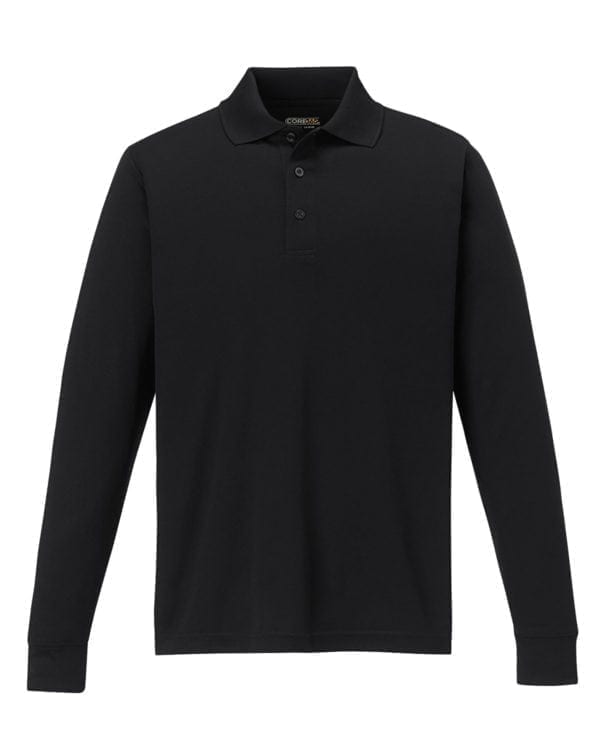 Men's Pinnacle Performance Long Sleeve Polo - Image 4