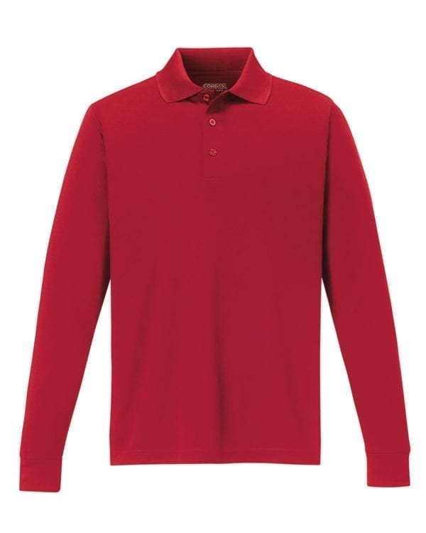 Men's Pinnacle Performance Long Sleeve Polo - Image 6
