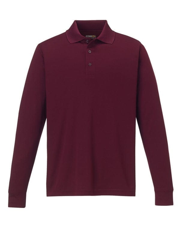 Men's Pinnacle Performance Long Sleeve Polo - Image 7