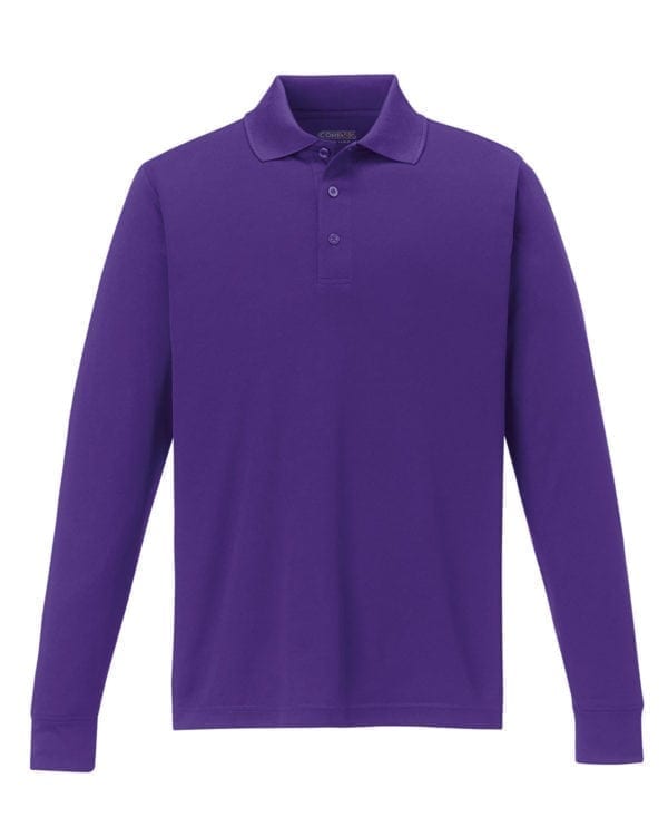 Men's Pinnacle Performance Long Sleeve Polo - Image 8
