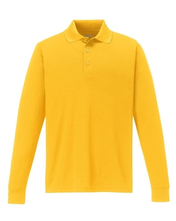 Men's Pinnacle Performance Long Sleeve Polo - Image 10