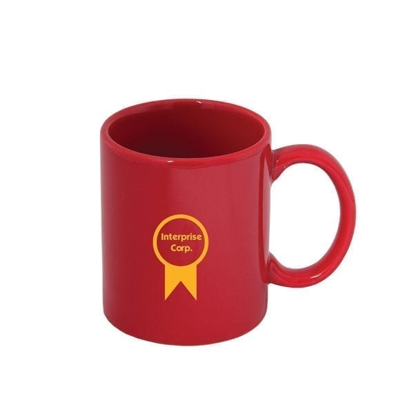 Fuzion 'C' Handle Ceramic Mug - Image 4