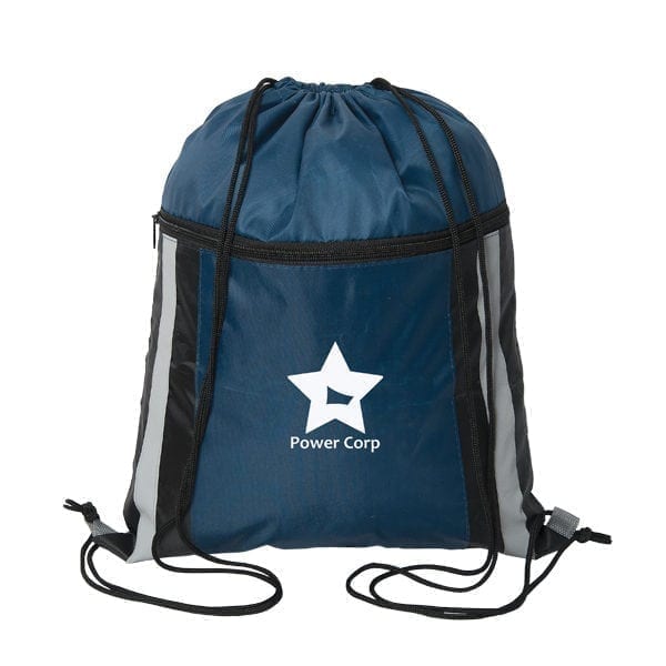 Custom Reflective Drawstring Cinch Bag - Image 5