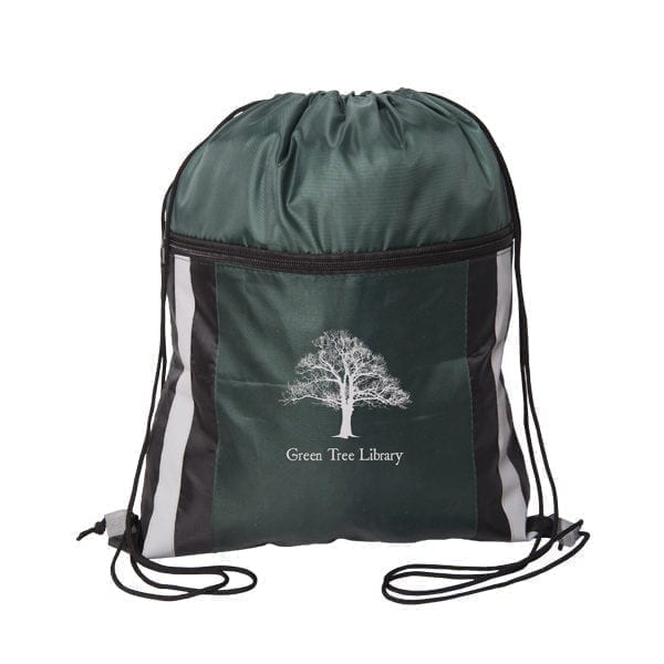 Custom Reflective Drawstring Cinch Bag - Image 7