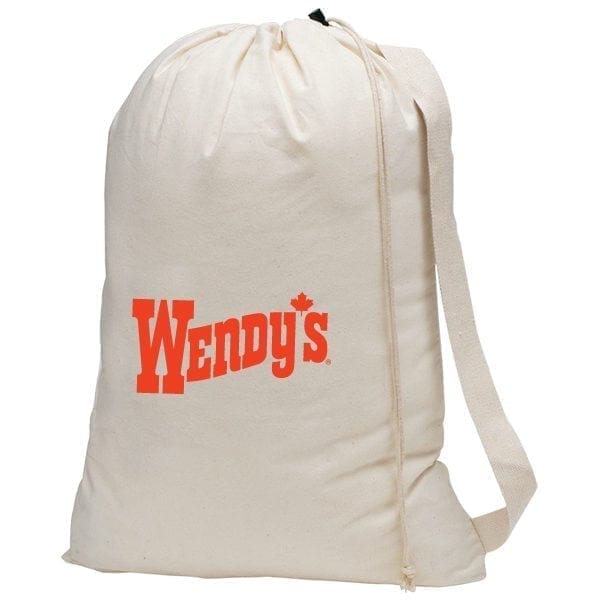Cotton Canvas Laundry Bag