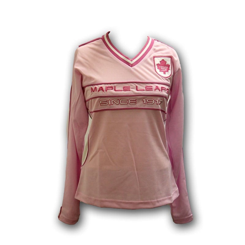 pink toronto maple leafs jersey
