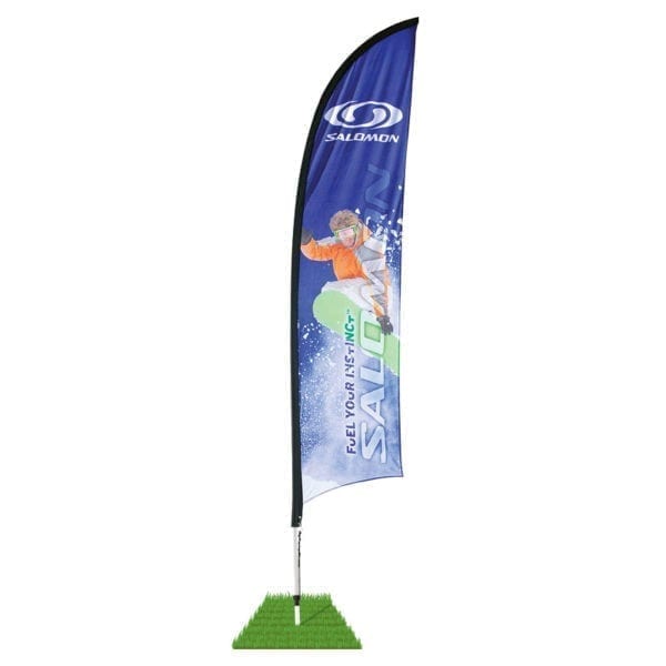 9' Shark Fin Wind Flag Kit - Single Sided