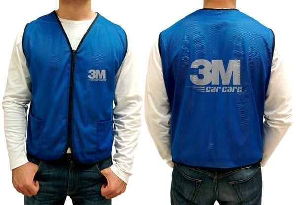Mesh Zip-Up Vest with 2 Pockets