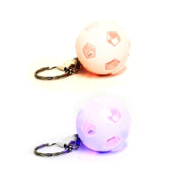 Wholesale Light Up Soccer Keychain