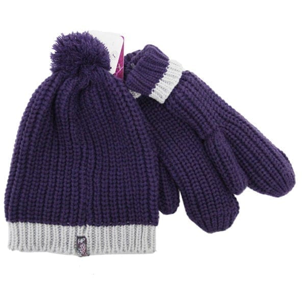 Wholesale Ladies Hot Paws Knit Toque & Gloves Set - Image 5
