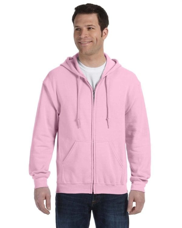 Gildan Heavy Blend Sweater With Full-Zip Hoodie - Image 3