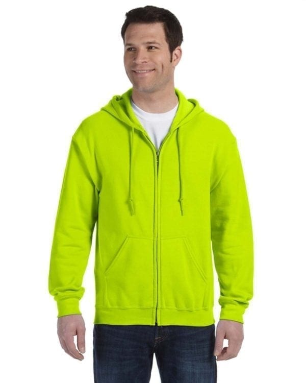 Gildan Heavy Blend Sweater With Full-Zip Hoodie - Image 4