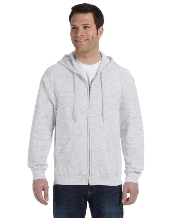 Gildan Heavy Blend Sweater With Full-Zip Hoodie - Image 7