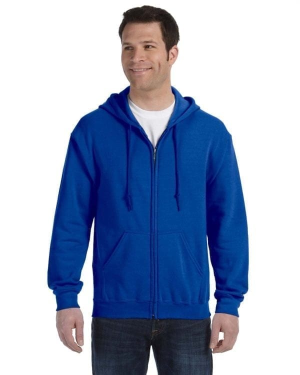 Gildan Heavy Blend Sweater With Full-Zip Hoodie - Image 10