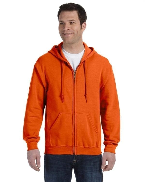 Gildan Heavy Blend Sweater With Full-Zip Hoodie - Image 12