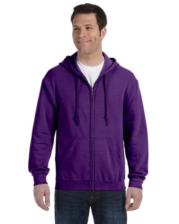 Gildan Heavy Blend Sweater With Full-Zip Hoodie - Image 13