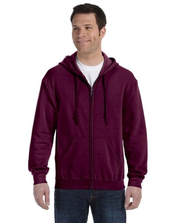 Gildan Heavy Blend Sweater With Full-Zip Hoodie - Image 14