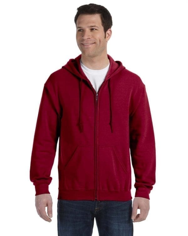 Gildan Heavy Blend Sweater With Full-Zip Hoodie - Image 15