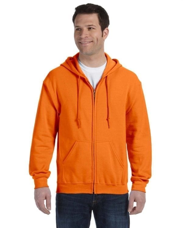Gildan Heavy Blend Sweater With Full-Zip Hoodie - Image 19