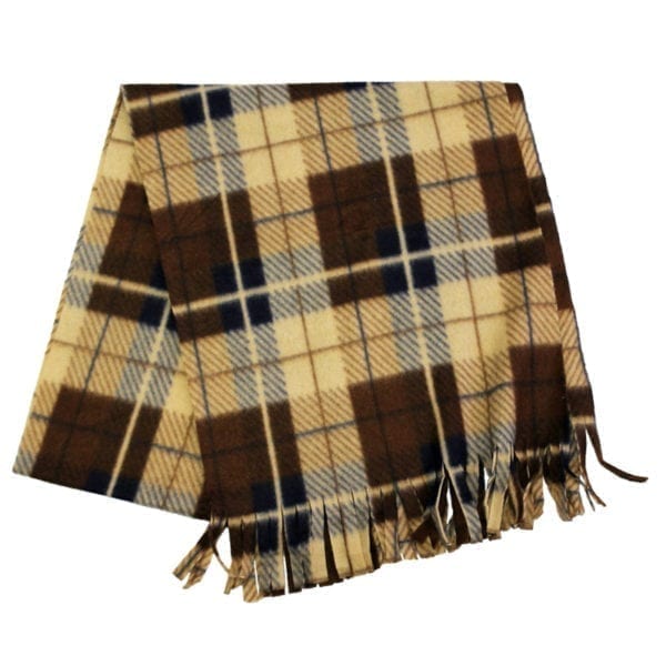 Wholesale Adult Plaid Polar Fleece Scarf - Image 12
