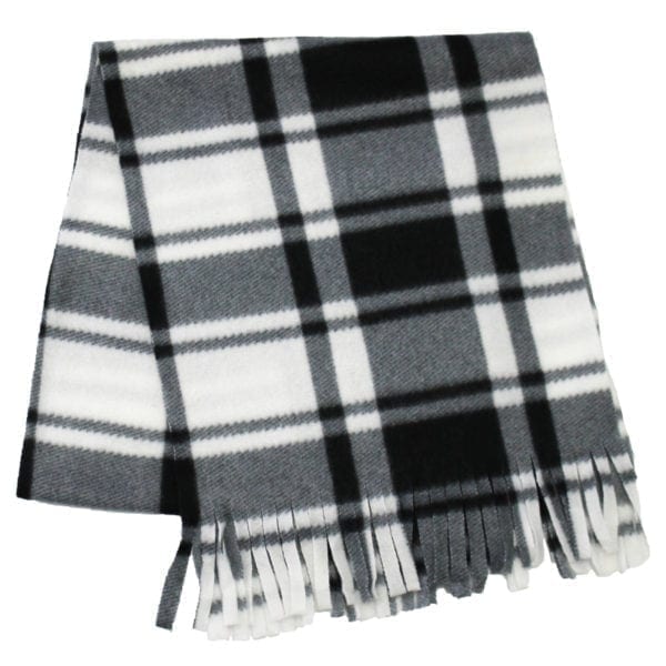 Wholesale Adult Plaid Polar Fleece Scarf - Image 11
