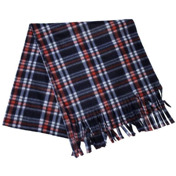 Wholesale Adult Plaid Polar Fleece Scarf - Image 9