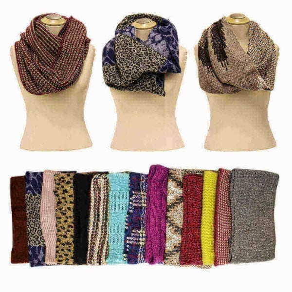 Wholesale Ladies' Knit Loop Scarf
