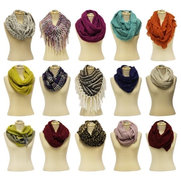 Wholesale Ladies' Knit Loop Scarf - Image 2