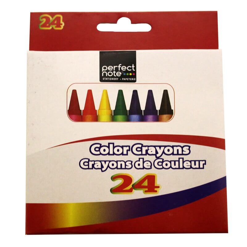Wholesale NonToxic Crayons 24Pack Bargains Group