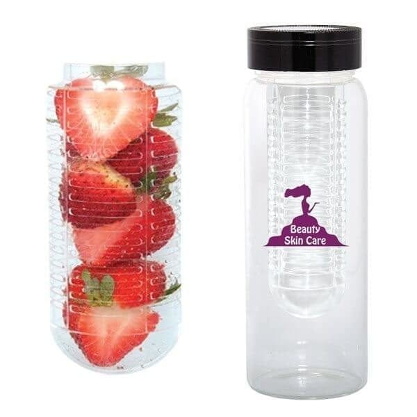 Custom Fruit Infuser Water Bottle 500mL (17 oz.)